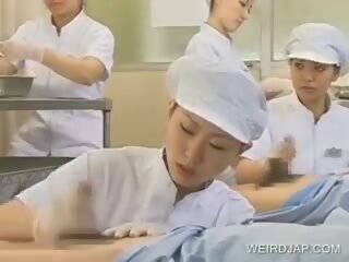 Japonais infirmière travail poilu pénis, gratuit xxx film b9